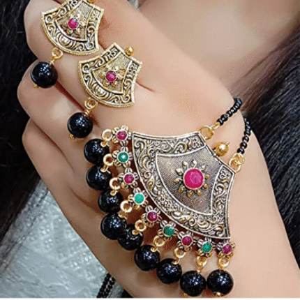 9 Black Beads