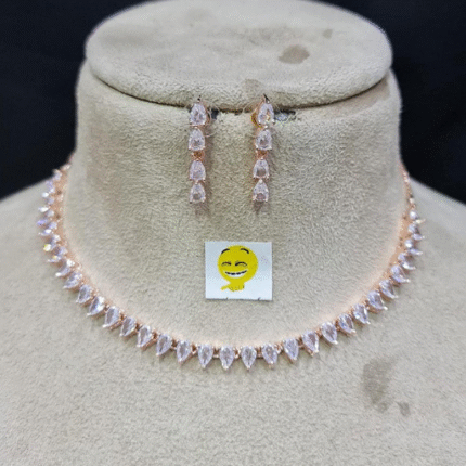 A Rose Gold necklace