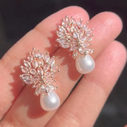 AD Rose Gold Earring