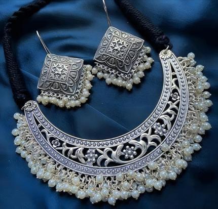 Oxidised Necklace