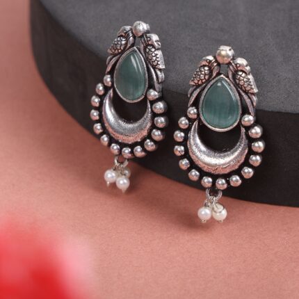 Mint Green Birds Design