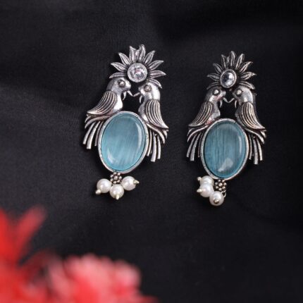 SkyBlue Bird with Sun Design