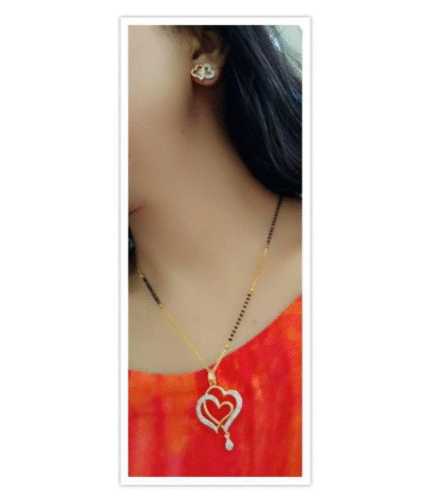 Double Heart Mangalsutra